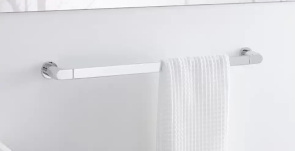 Kohler K-97495 Avid 24 Inch Wall Mounted Single Towel Bar Owner's Manual Kohler K-97495 Avid 24 Inch Wall Mounted Single Towel Bar Owner's Manual