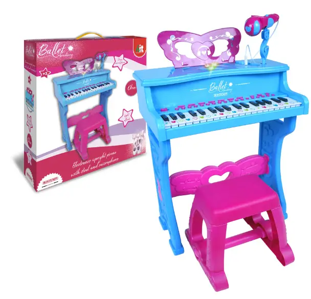 iCOM 10 3777 Electronic Upright Piano with Stool and Microphone-product