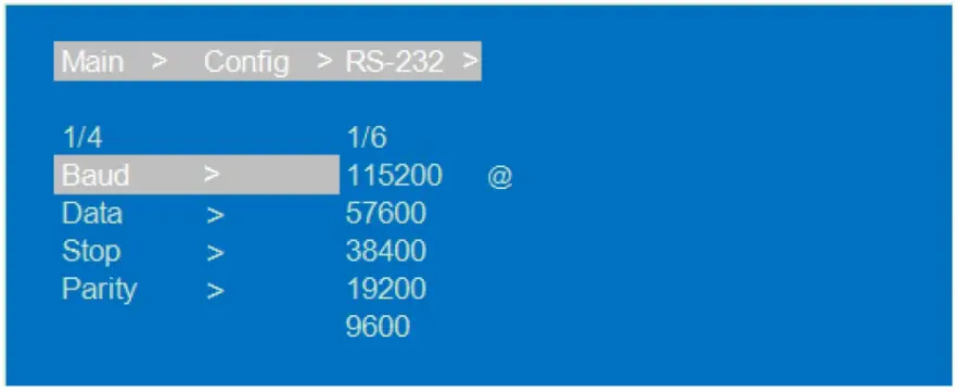 gofanco G4 0147A 8x8 HDMI Matrix 4K HDR Audio Extractor - Baud Rate