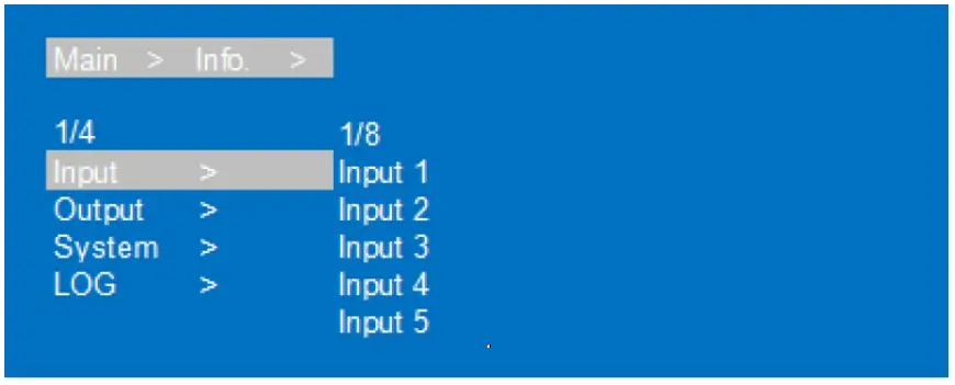 gofanco G4 0147A 8x8 HDMI Matrix 4K HDR Audio Extractor - Choose Input