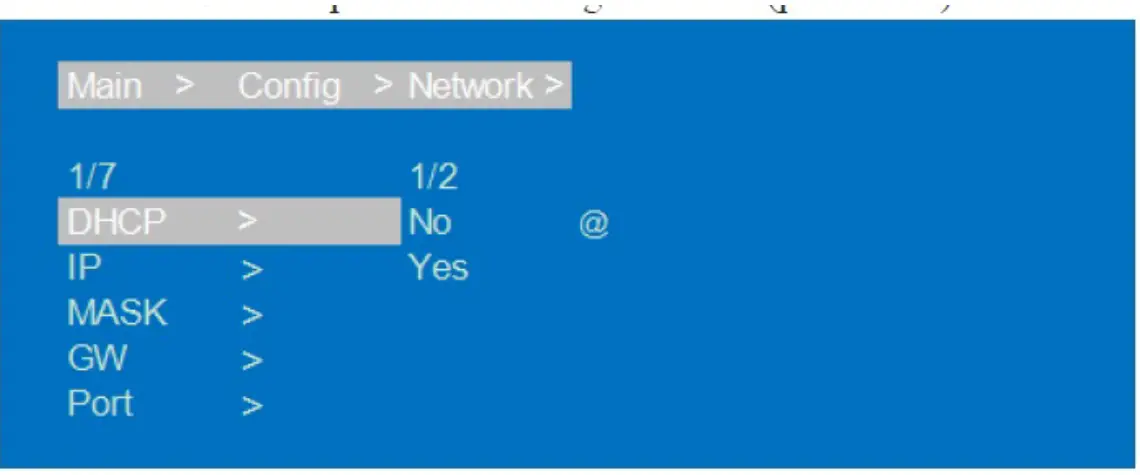 gofanco G4 0147A 8x8 HDMI Matrix 4K HDR Audio Extractor - Default setting
