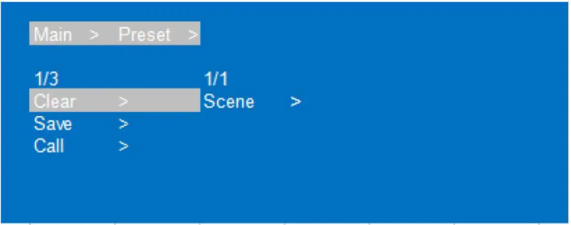 gofanco G4 0147A 8x8 HDMI Matrix 4K HDR Audio Extractor - Presets 1