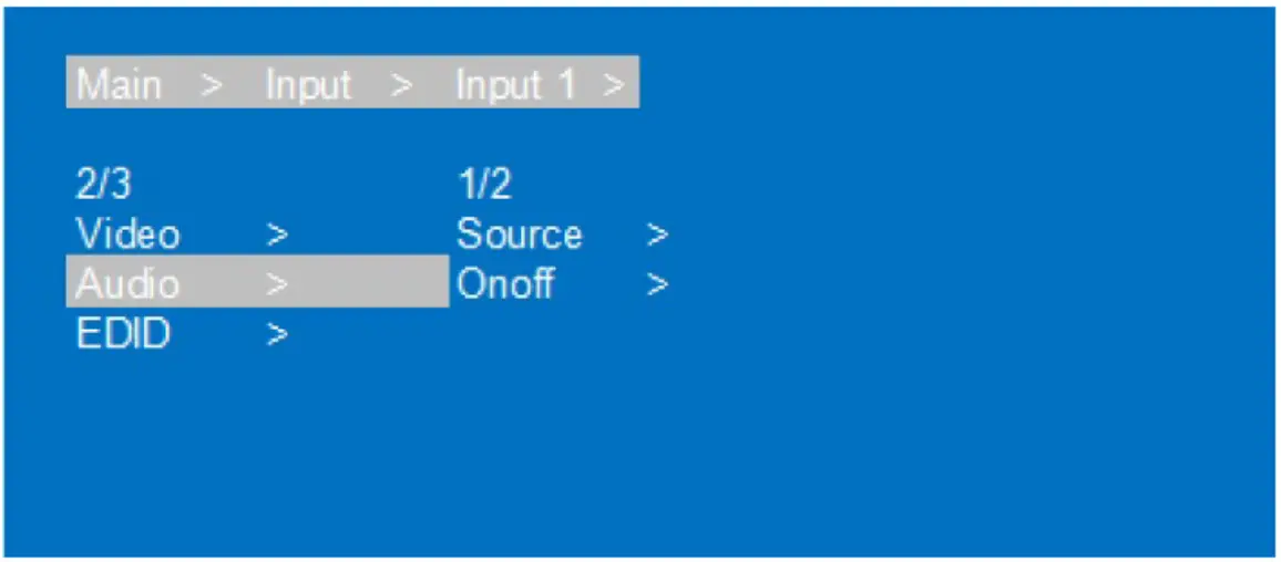 gofanco G4 0147A 8x8 HDMI Matrix 4K HDR Audio Extractor - Select Audio Source