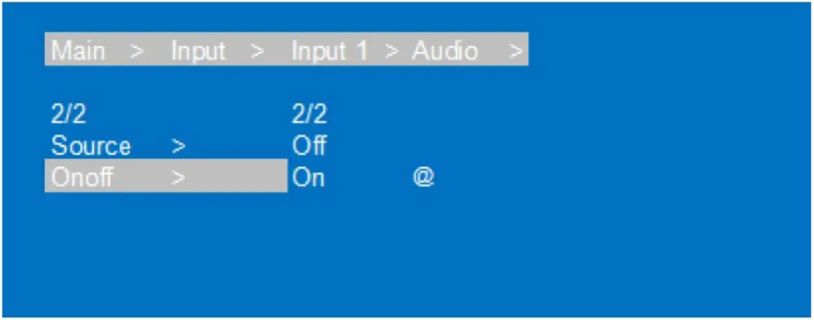 gofanco G4 0147A 8x8 HDMI Matrix 4K HDR Audio Extractor - Select Source