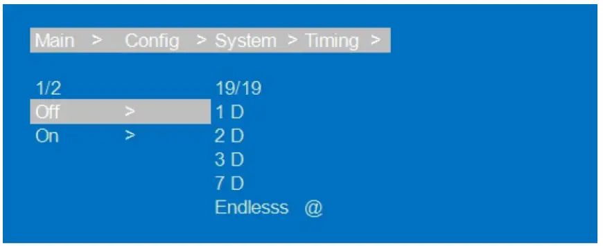 gofanco G4 0147A 8x8 HDMI Matrix 4K HDR Audio Extractor - Timing 1