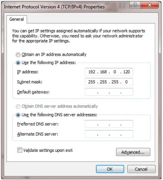 gofanco G4 0147A 8x8 HDMI Matrix 4K HDR Audio Extractor - following IP Address