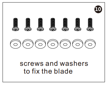 Attaching Fan Blades