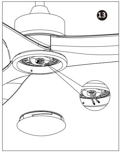 Attaching Fan Blades