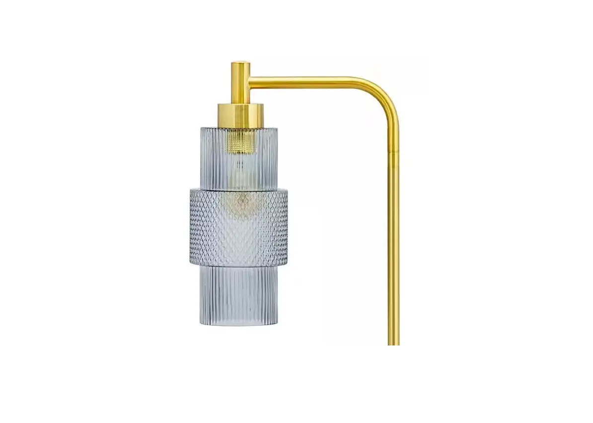 River Of Goods 20650 Codie Brushed Gold-colored Candlestick Floor Lamp Instruction Manual