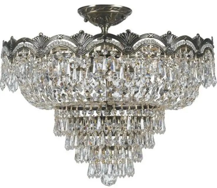CRYSTORAMA-1485-HB-CL-MWP-Majestic-Five-Light-Ceiling-Mount-product