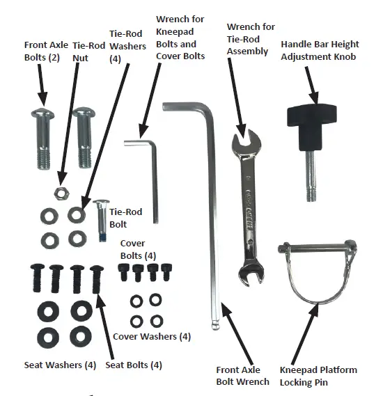 KneeRover Fusion Knee Scooter fig-1