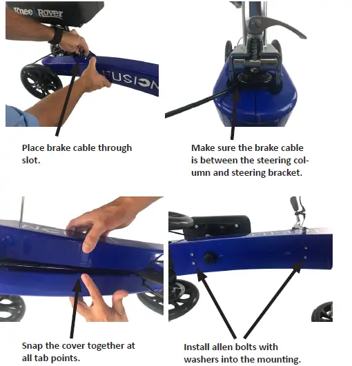 KneeRover Fusion Knee Scooter fig-8