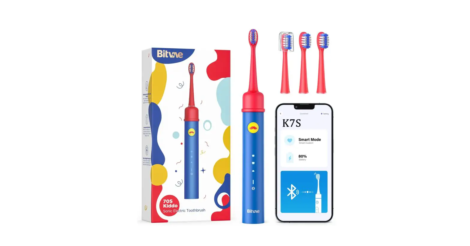 Bitvae Smart K7s Kids Electric Toothbrush Instruction Manual Bitvae Smart K7s Kids Electric Toothbrush Instruction Manual