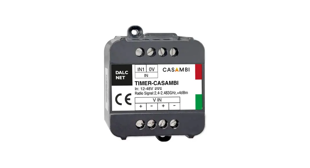 Dalcnet Timer-casambi Clock Backup User Manual