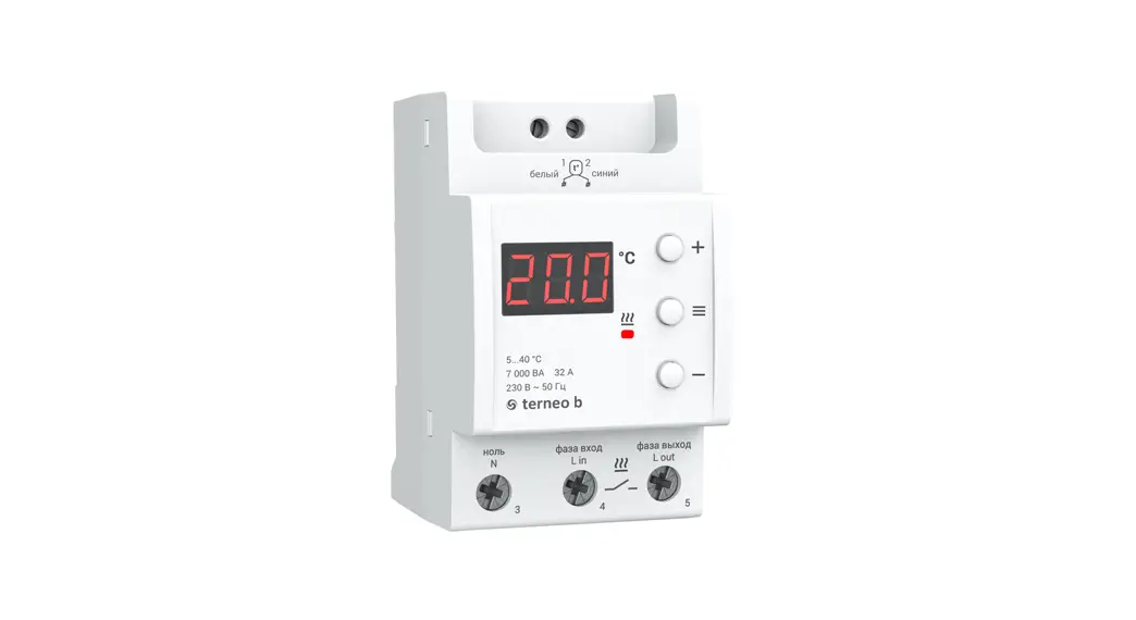 Thermostat Terneo B Smart Temperature Controller Instruction Manual