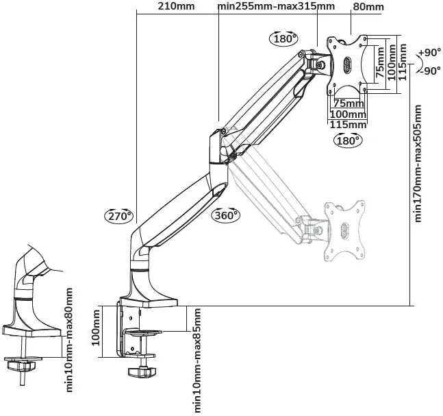 Neomounts-NM-D750-Monitor-Desk-Mount-fig-1