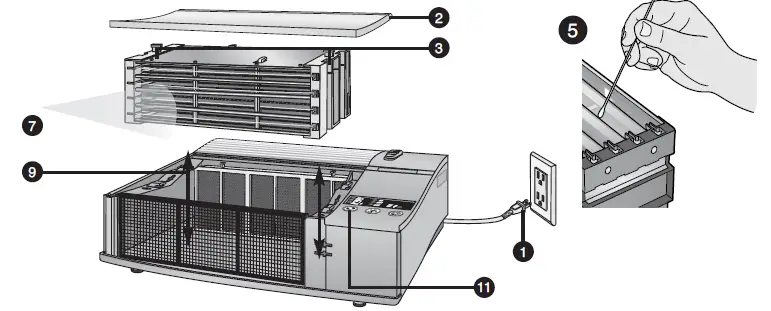 Oreck-XL-AIRP-Series-Air-Purifier-fig-6