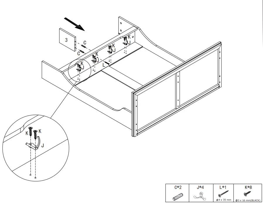 ModernLuxe-L-WF296763AAK-Hall-Tree-with-4-Hooks-fig-10
