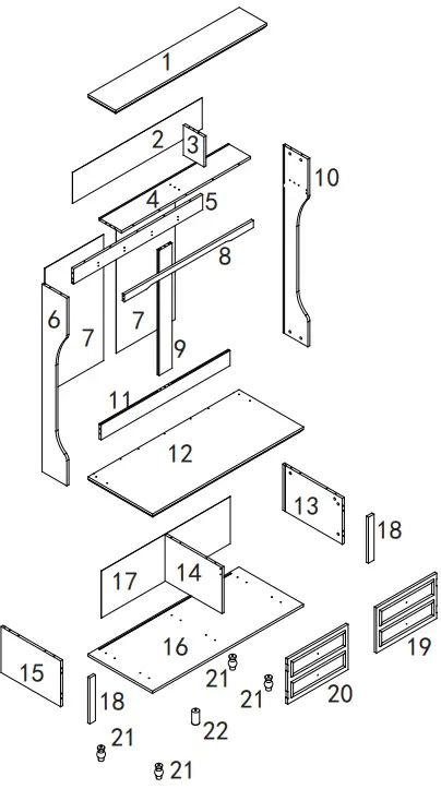 ModernLuxe-L-WF296763AAK-Hall-Tree-with-4-Hooks-fig-3