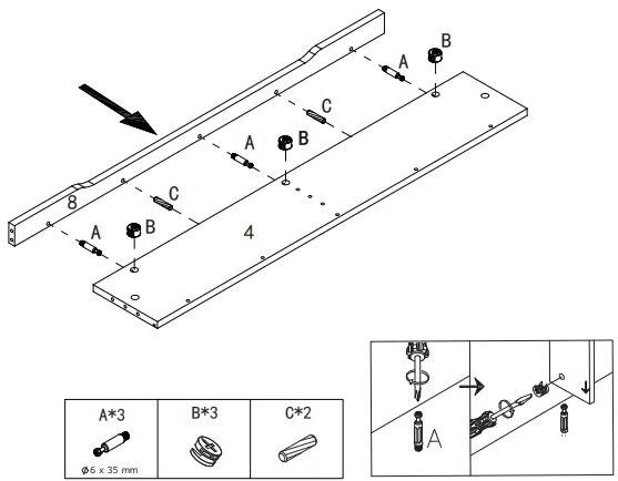 ModernLuxe-L-WF296763AAK-Hall-Tree-with-4-Hooks-fig-5