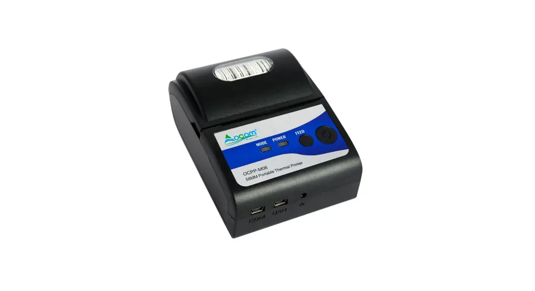 Ocom Ocpp-m06 Mini Portable Thermal Receipt Printer User Manual
