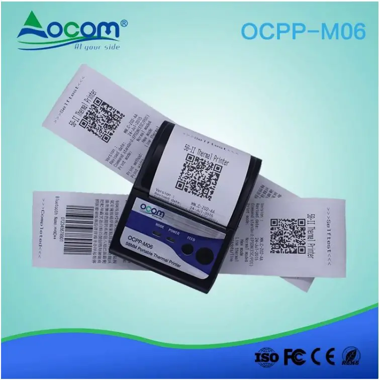 OCOM OCPP M06 Mini Portable Thermal Receipt Printer - fig 4