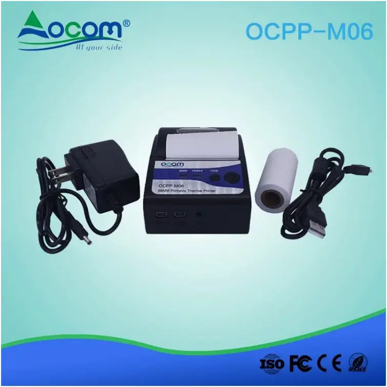 OCOM OCPP M06 Mini Portable Thermal Receipt Printer - fig 6