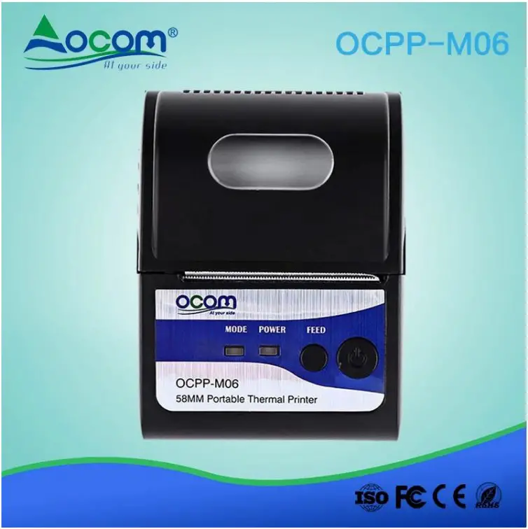 OCOM OCPP M06 Mini Portable Thermal Receipt Printer - fig