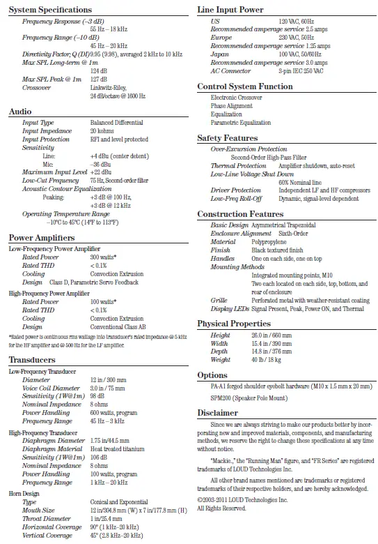 Mackie SRM450 V2 Powered Loudspeaker Owners Manual-fig-21