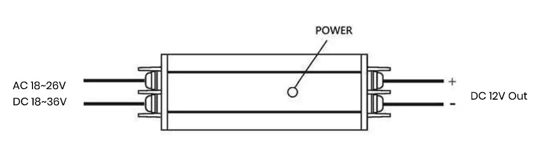 TRIPLETT- CON-24V-12V -Regulated-Power-Converter-fig-1