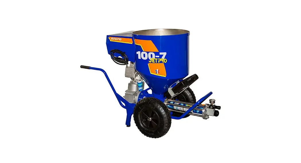 Europro 100-7 Jetpro Plaster Sprayer User Manual