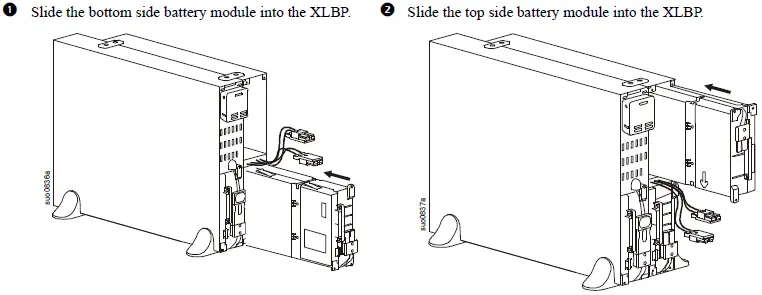APC-SRT96BP-Install-battery-modules-and-bezels-FIG-1
