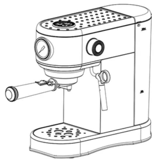 acorn ST 697B Espresso Coffee Machine 