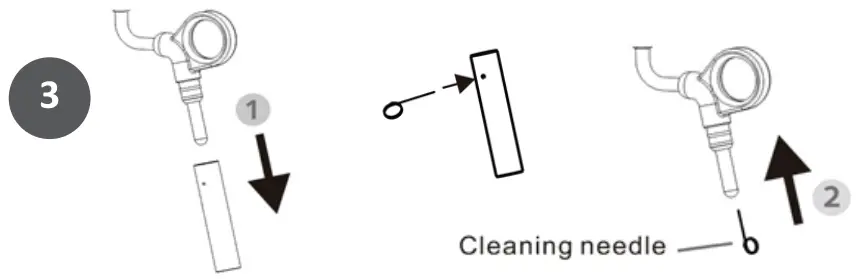 acorn ST 697B Espresso Coffee Machine - Cup button 7