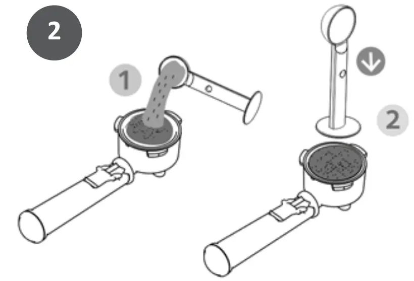 acorn ST 697B Espresso Coffee Machine - Hot water 8