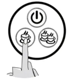 acorn ST 697B Espresso Coffee Machine - Setting 3