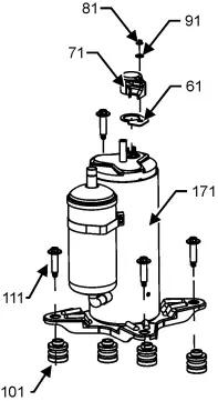 GSXN3N1810AA Goodman 2 Ton 14 SEER2 Air Conditioning System A6