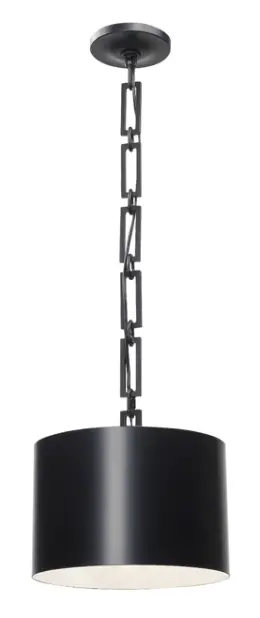 CRYSTORAMA 8683-MK-WH One Light Chandelier