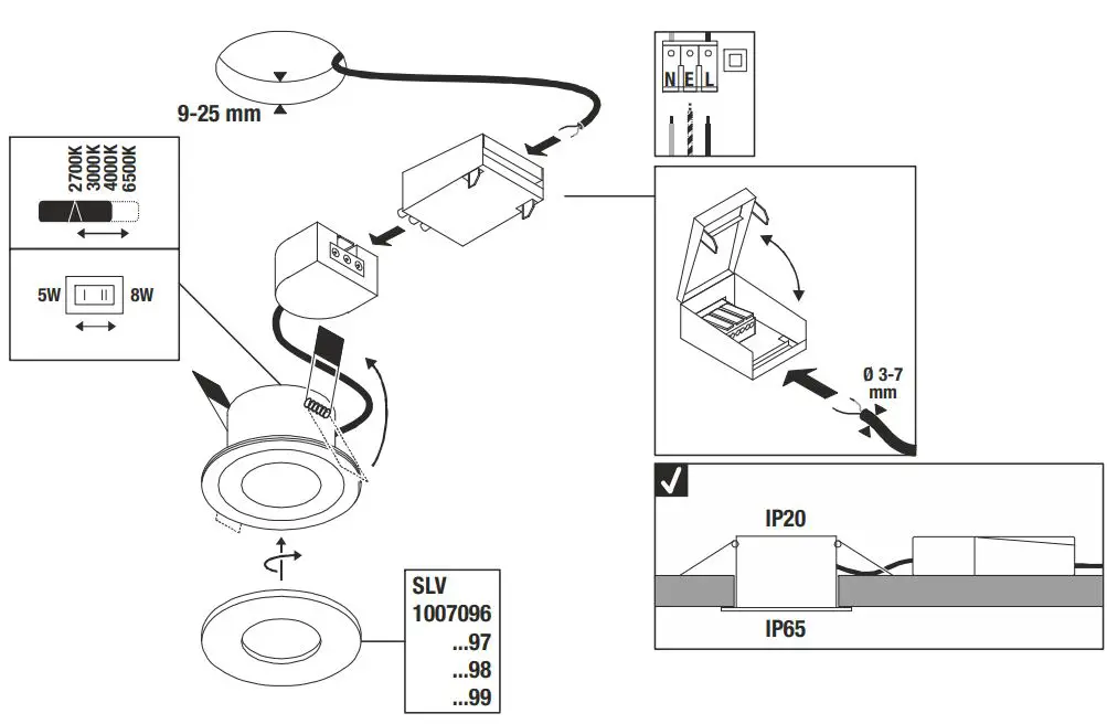 SLV-1007095-Recess-Mounted-Ceiling-Light-fig-3