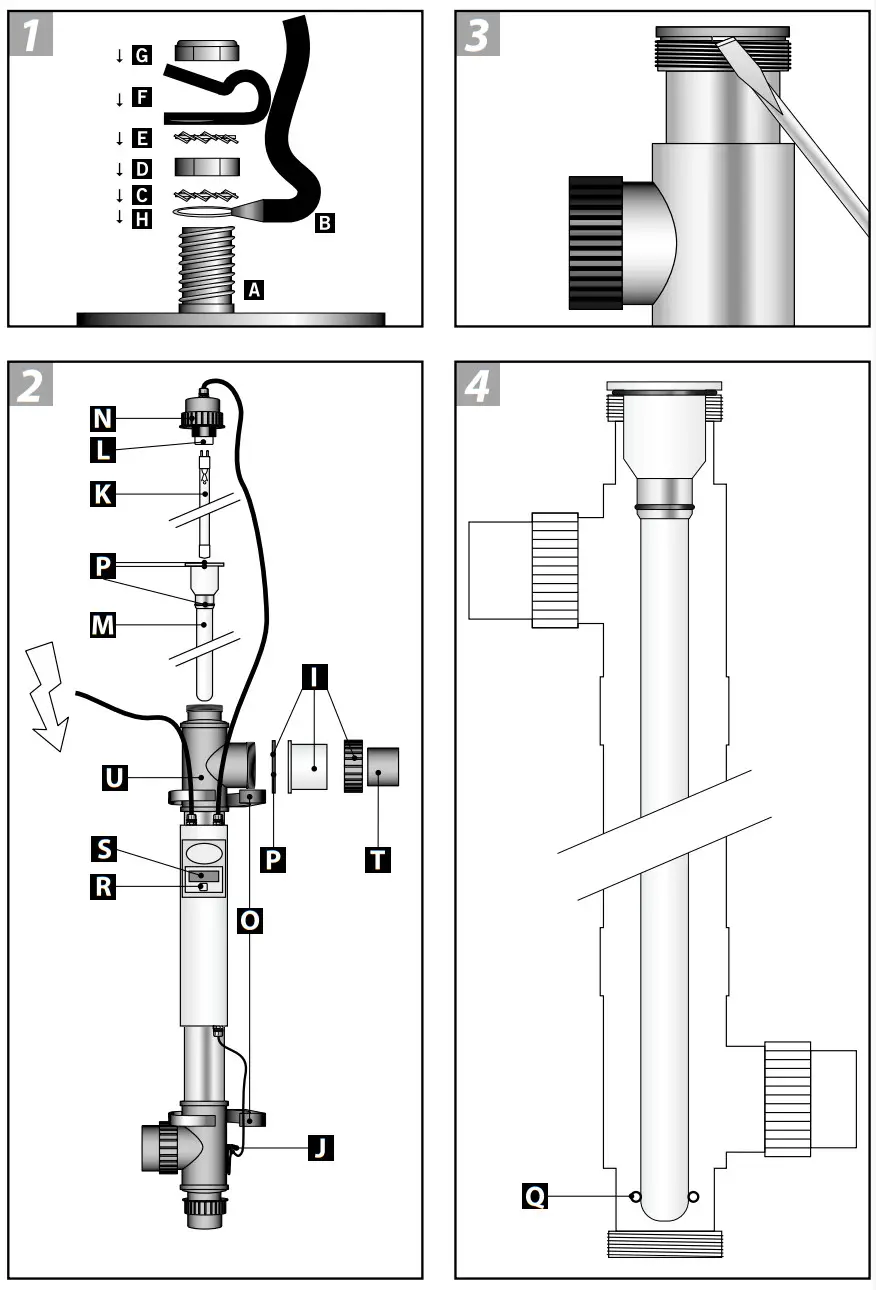 Blue LAGOON 40 000 L UV C Timer - Fig