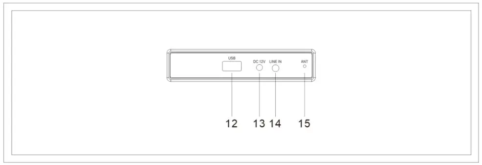 CROSLEY CR3504A FINN RADIO CD PLAYER - Front Panel1