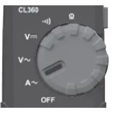 KLEIN TOOLS CL360 200A AC Open Jaw Fork Meter Instruction Manual-fig-10