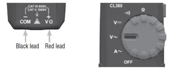 KLEIN TOOLS CL360 200A AC Open Jaw Fork Meter Instruction Manual-fig-12