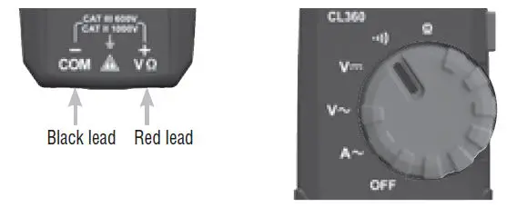 KLEIN TOOLS CL360 200A AC Open Jaw Fork Meter Instruction Manual-fig-14