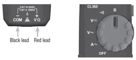 KLEIN TOOLS CL360 200A AC Open Jaw Fork Meter Instruction Manual-fig-17