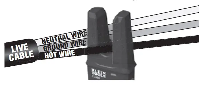 KLEIN TOOLS CL360 200A AC Open Jaw Fork Meter Instruction Manual-fig-9