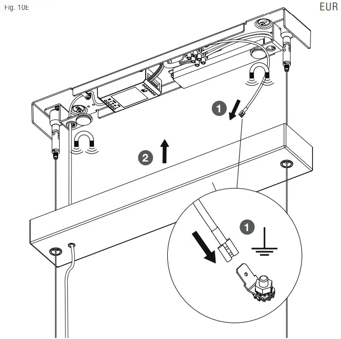 FLOS Almendra Arch S2 Suspension Lamp - Fig. 10E