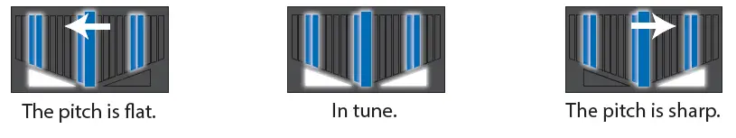 KORG PB-X Pitchblack X Pedal Tuner 4