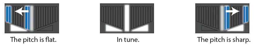 KORG PB-X Pitchblack X Pedal Tuner 5