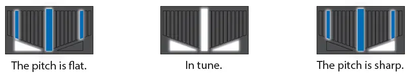 KORG PB-X Pitchblack X Pedal Tuner 6